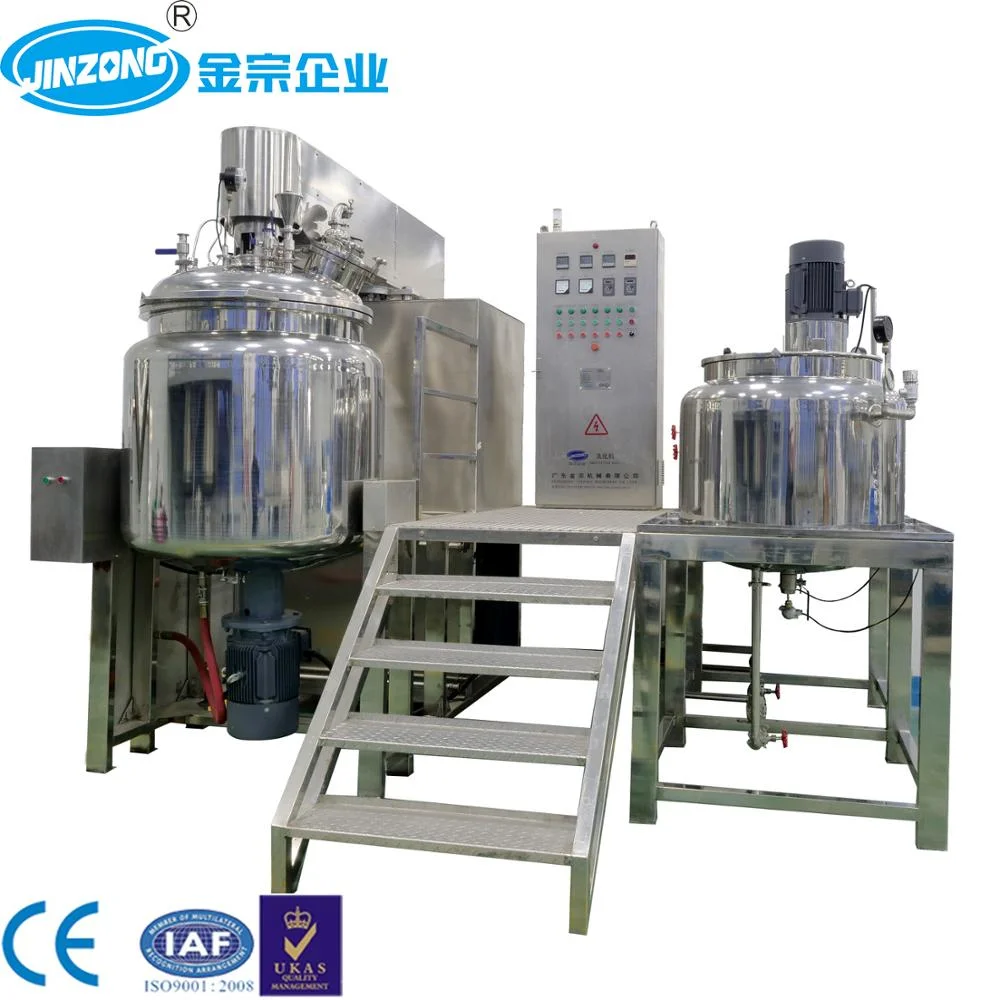 Jacketed Mixing Vessel Pharma Ointment Mixer Cream Mixing Machine