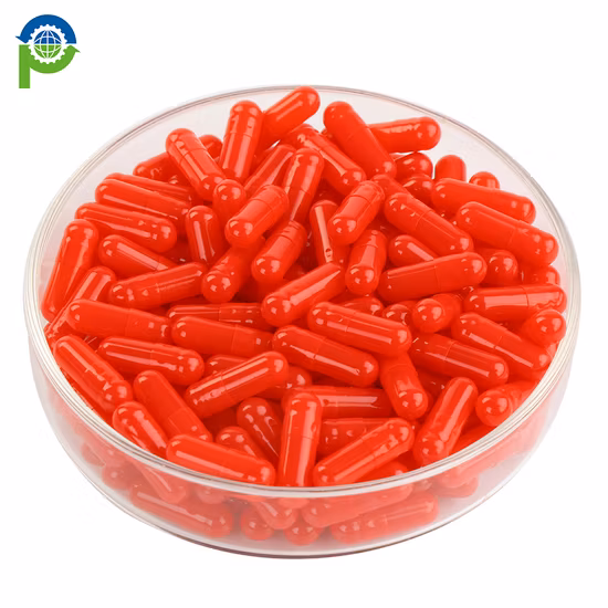 Capsula farmaceutica vuota in gelatina naturale, misura 1