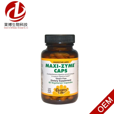 Country Life Maxi-Zyme Caps certificato GMP 60 capsule vegetariane